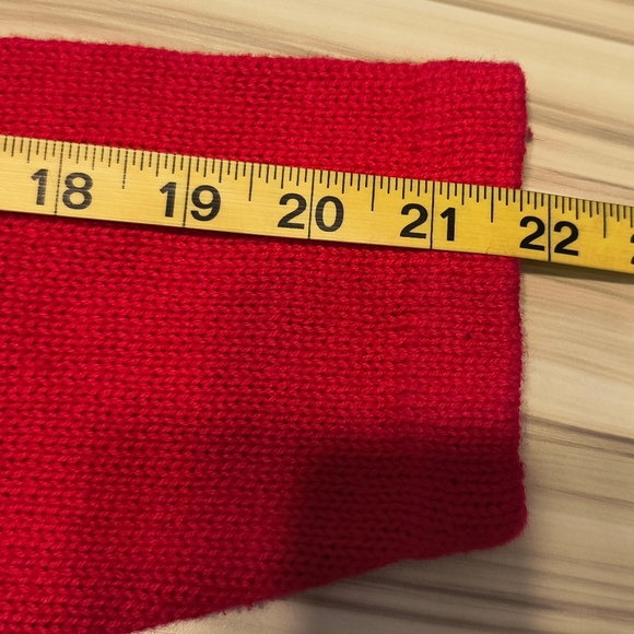 Vintage VICTORIA HARBOUR Geometric Rainbow Cardigan Sweater Women Sz M - Picture 10 of 11